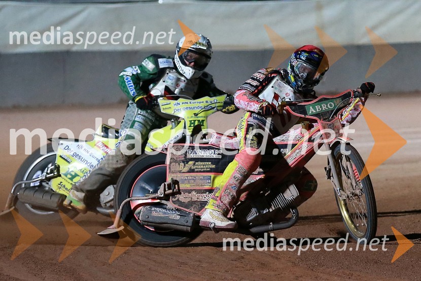 Martin Smolinski (Nemčija); Michael Jepsen Jensen (Danska)Speedway, kvalifikacije SP 2014, polfinale