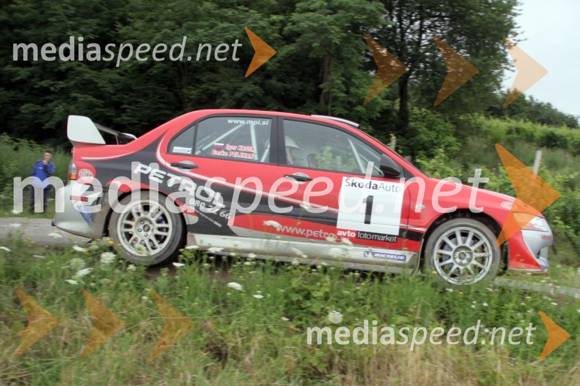 Igor Kacin in Darko Peljhan (Slovenija)RALLY, 3.Škoda rally Maribor
