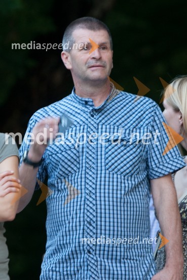 Miha Kovač, glavni urednik založbe Mladinska knjigaKresna noč 2013