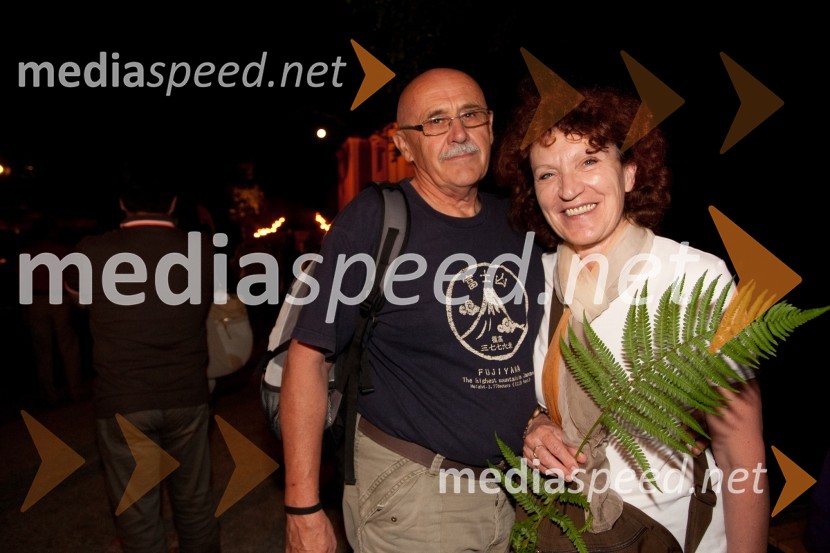 Uroš Cajhen; Zvonka PopovKresna noč 2013