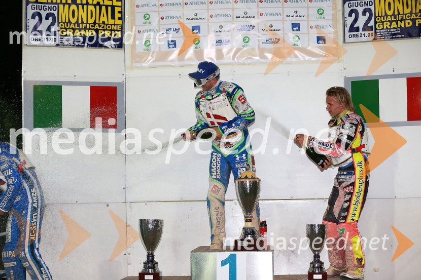 Matej Žagar (Slovenija); Hans Andersen (Danska); Michael Jepsen JensenSpeedway, kvalifikacije SP 2014, polfinale