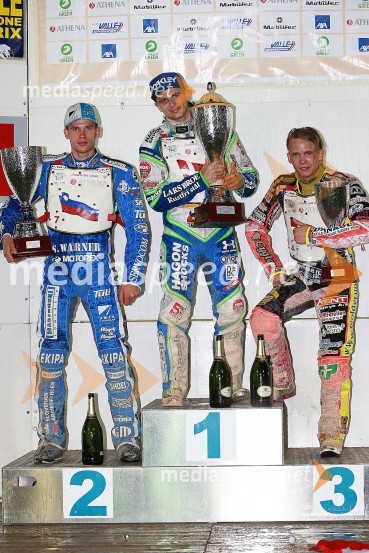 Matej Žagar (Slovenija); Hans Andersen (Danska); Michael Jepsen JensenSpeedway, kvalifikacije SP 2014, polfinale