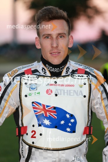 Cameron Woodward (Avstralija)Speedway, kvalifikacije SP 2014, polfinale