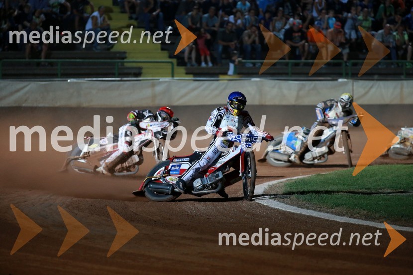 Krzysztof Buczkowski (Poljska); Maciej Janowski (Poljska); Roland benko (Madžarska)Speedway, kvalifikacije SP 2014, polfinale