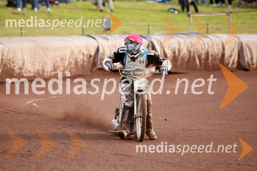 Jernej Pečnik (AMTK Ljubljana)Speedway, 4. finalna dirka državnega prvenstva posameznikov