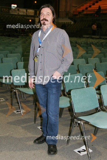 Vladimir Šega, soorganizator prireditveValentinov koncert Gibonni in Neisha