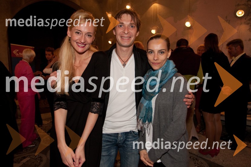 Valentina Turcu, koreografinja; Anton Bogov, baletnik; Catarina de Meneses, baletkaRomeo in Julija, balet, Festival Ljubljana 2013