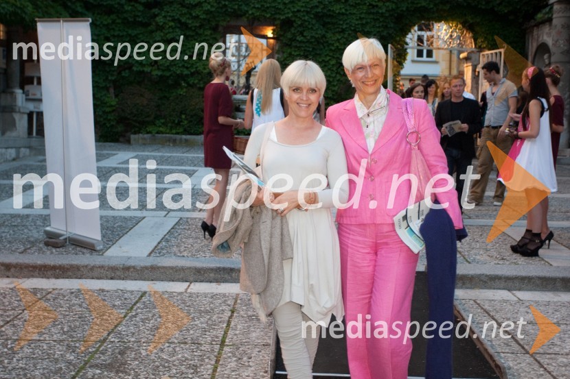 Barbara K. Germ, oblikovalka nakita; Barbra Drnač, novinarkaRomeo in Julija, balet, Festival Ljubljana 2013