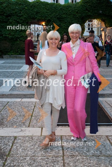 Barbara K. Germ, oblikovalka nakita; Barbra Drnač, novinarkaRomeo in Julija, balet, Festival Ljubljana 2013