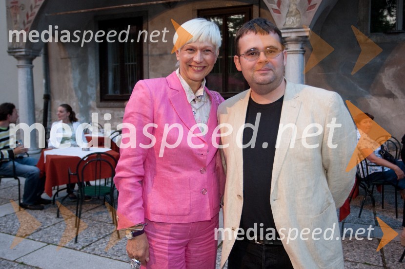 Barbra Drnač, novinarka; Alan Kavčič, predstavnik za odnose z javnostmi SNG MariborRomeo in Julija, balet, Festival Ljubljana 2013