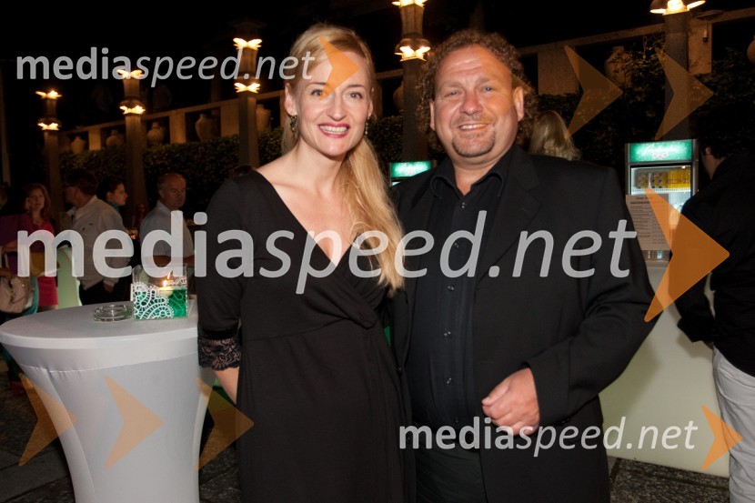 Valentina Turcu, koreografinja; Darko Brlek, direktor Festivala LjubljanaRomeo in Julija, balet, Festival Ljubljana 2013