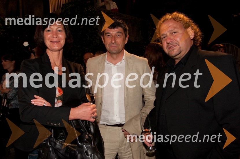 Julijana; Aleksander Batič, izvršni direktor NKBM za področje osrednje Slovenije; Darko Brlek, direktor Festivala LjubljanaRomeo in Julija, balet, Festival Ljubljana 2013