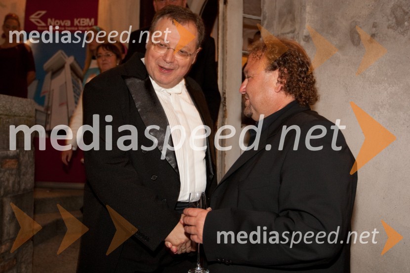 Mladen Tarbuk, dirigent; Darko Brlek, direktor Festivala LjubljanaRomeo in Julija, balet, Festival Ljubljana 2013