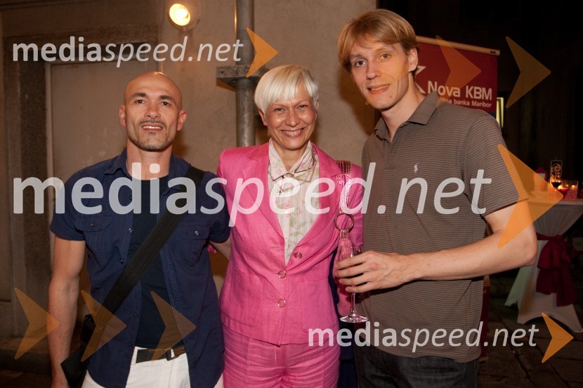 Sergiu Moga, baletnik; Barbra Drnač, novinarka; Sytze Jan Luske, baletnikRomeo in Julija, balet, Festival Ljubljana 2013