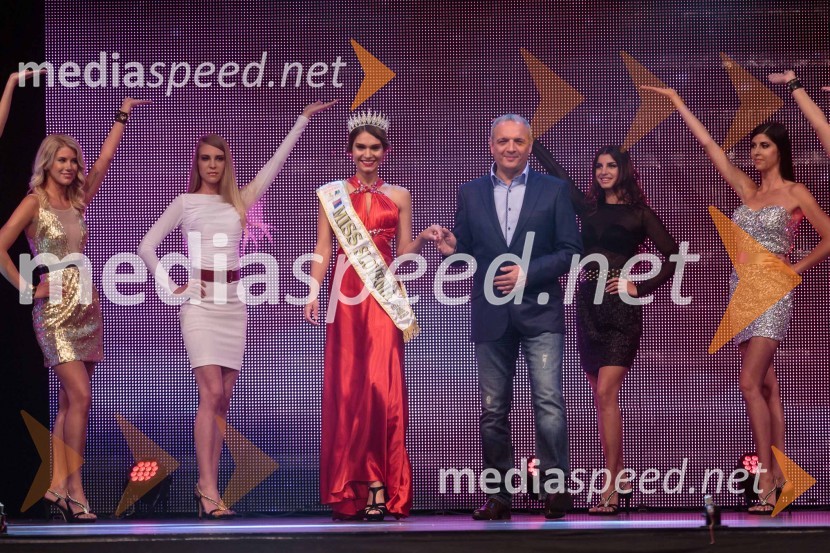 Nives Orešnik, Miss Slovenije 2012; Damjan Damjanovič, direktor Slovenske filharmonijeMiss Slovenije 2013 je Maja Cotič!