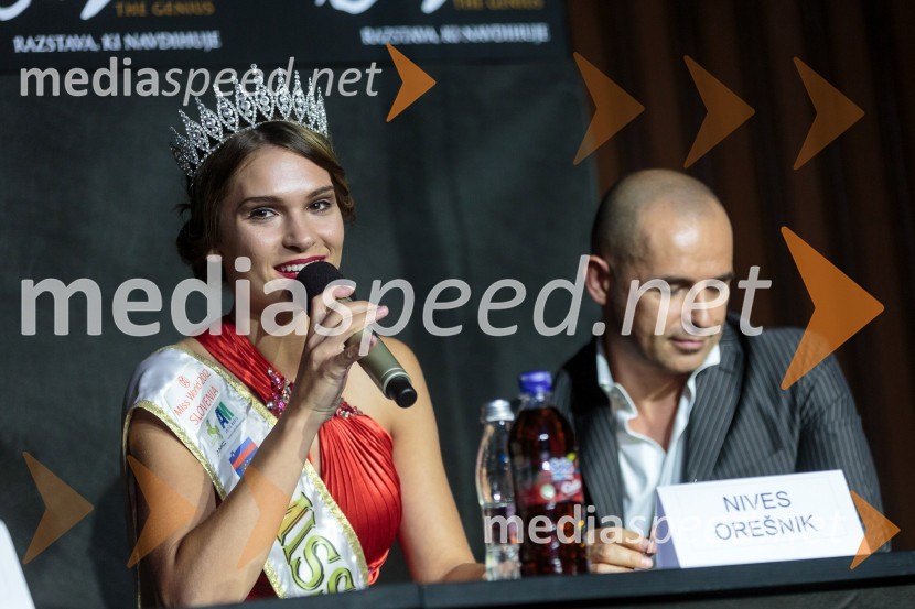 Nives Orešnik, Miss Slovenije 2012; Siniša Glumičić, lepotni kirurgMiss Slovenije 2013 je Maja Cotič!