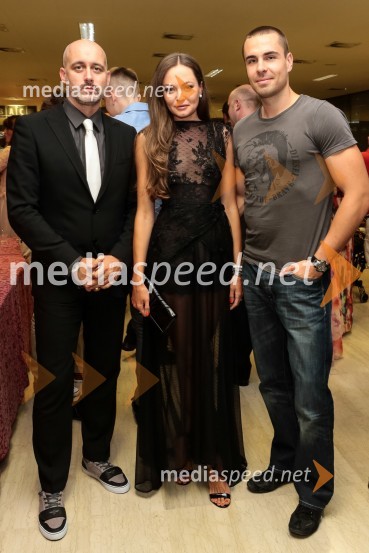 Aleš Bravničar, fotograf; Iryna Osypenko Nemec, manekenka; Črt Slavec, fotografMiss Slovenije 2013 je Maja Cotič!