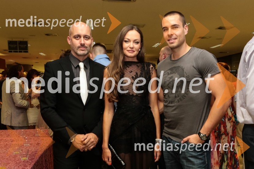 Aleš Bravničar, fotograf; Iryna Osypenko Nemec, manekenka; Črt Slavec, fotografMiss Slovenije 2013 je Maja Cotič!