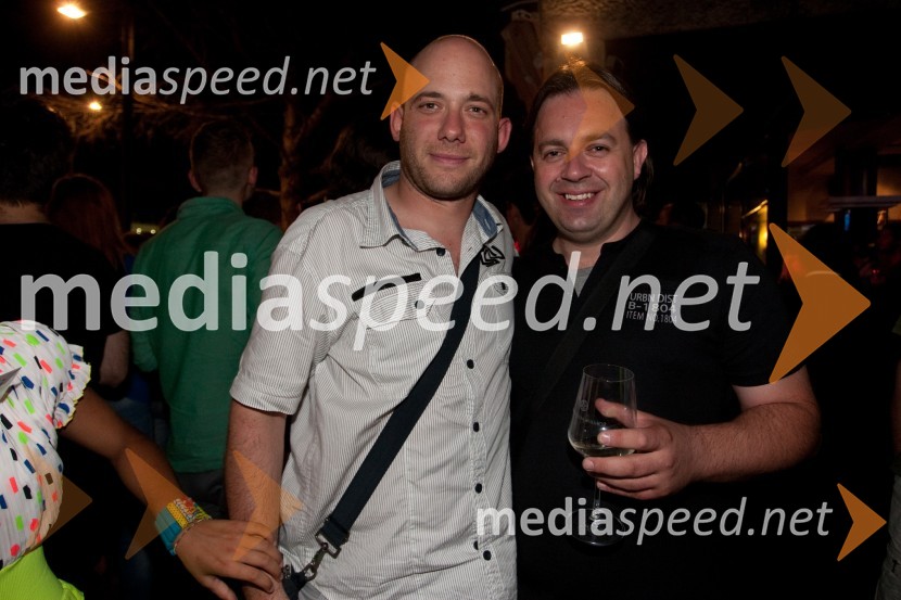 Gaber Radojevič, pisec besedil; Matjaž Sterže, glasbenik33. Festival Melodije morja in sonca