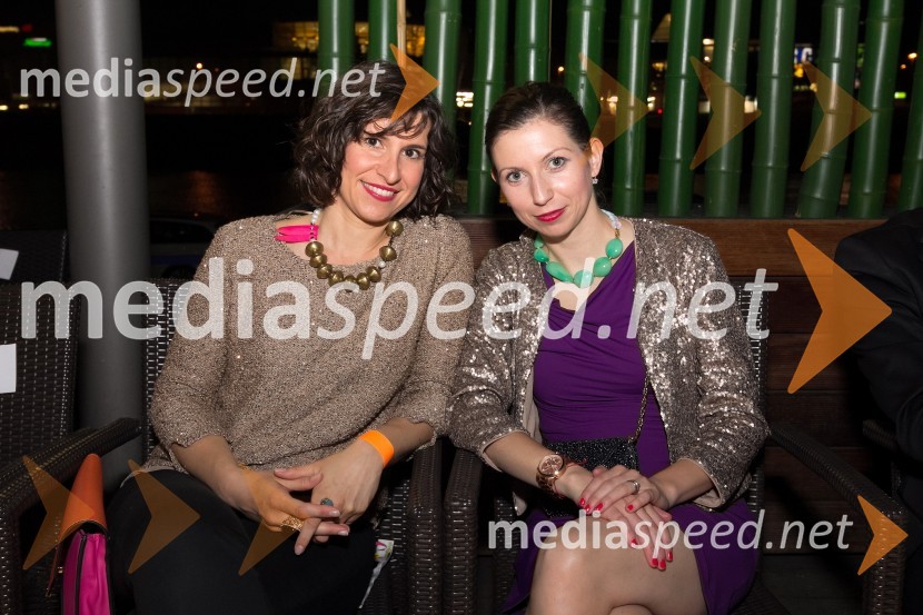 Maja Hren Brvar, kustosinja Pokrajinskega muzeja Maribor; Petra Greiner, ustanoviteljica Zavoda 13Fashion Loves Party