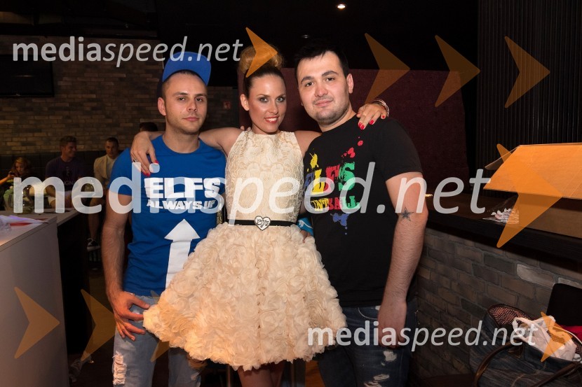 Andja Marić, voditeljica dogodka Fashion loves Party in hrvaška kreatorja znamke ELFSFashion Loves Party