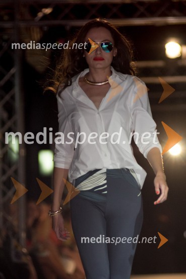 Iryna Osypenko Nemec, manekenka, MURA, JK pajkice oblikovalke Jane Koteska za poletje 2013 in očala Optike Pirc MariborFashion Loves Party