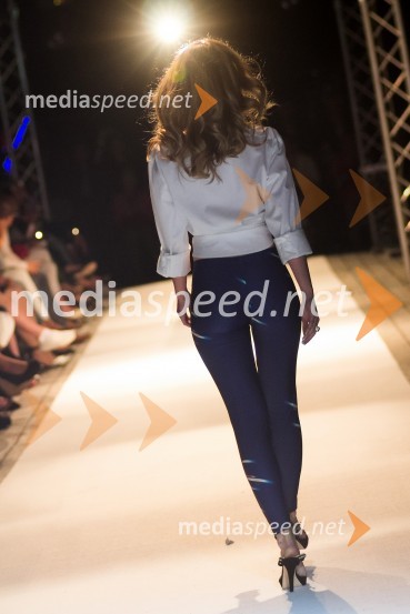 Iryna Osypenko Nemec, manekenka, MURA, JK pajkice oblikovalke Jane Koteska za poletje 2013Fashion Loves Party