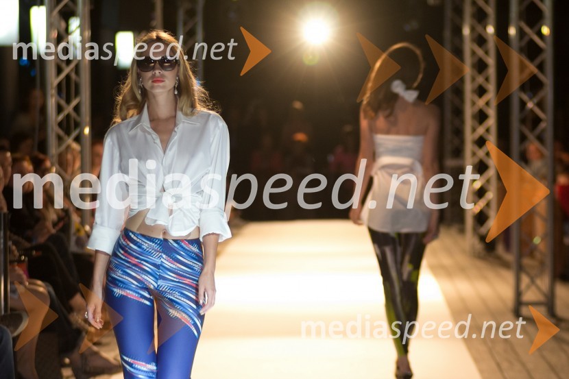 Manekenki, MURA, JK pajkice oblikovalke Jane Koteska za poletje 2013 in očala Optike Pirc MariborFashion Loves Party