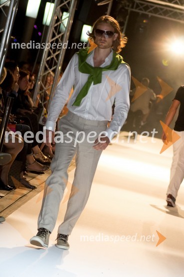 Miha Dragoš, mister Slovenije 2011, MURA za poletje 2013 in očala Optike Pirc MariborFashion Loves Party