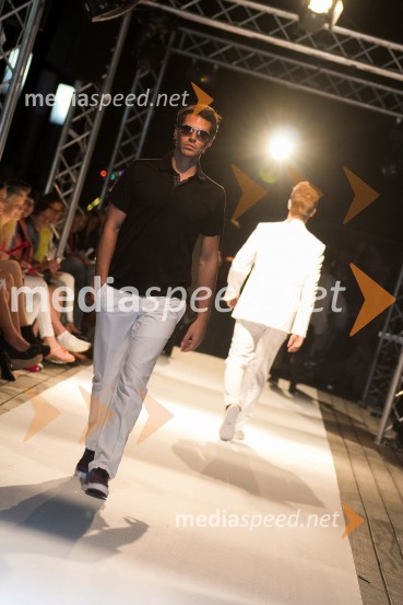 Matjaž Kumelj, mister Universe 2012, MURA za poletje 2013 in očala Optike Pirc MariborFashion Loves Party