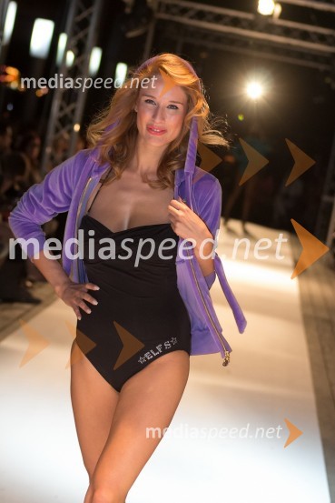Manekenka, predstavitev kolekcije hrvaške modne znamke ELFS za poletje 2013Fashion Loves Party