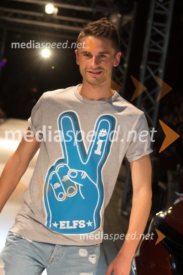 Maneken, predstavitev kolekcije hrvaške modne znamke ELFS za poletje 2013Fashion Loves Party