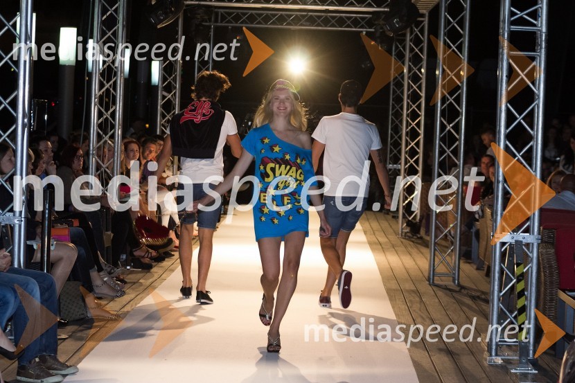 Manekeni, predstavitev kolekcije hrvaške modne znamke ELFS za poletje 2013Fashion Loves Party