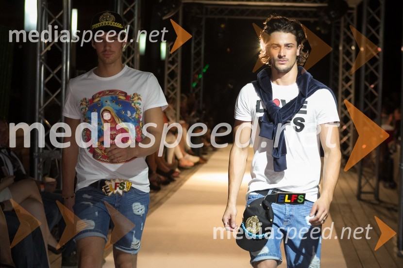 Manekeni, predstavitev kolekcije hrvaške modne znamke ELFS za poletje 2013Fashion Loves Party