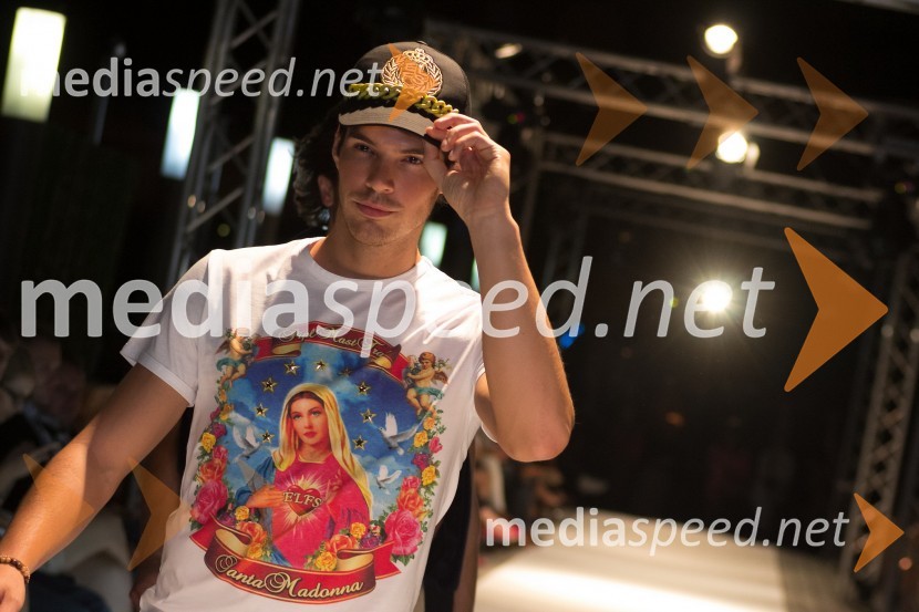 Maneken, predstavitev kolekcije hrvaške modne znamke ELFS za poletje 2013Fashion Loves Party