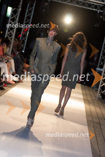 Manekenka, premiera kolekcije za poletje 2014 avstrijske modne znamke CallistiFashion Loves Party