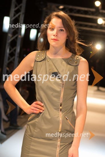 Manekenka, premiera kolekcije za poletje 2014 avstrijske modne znamke CallistiFashion Loves Party