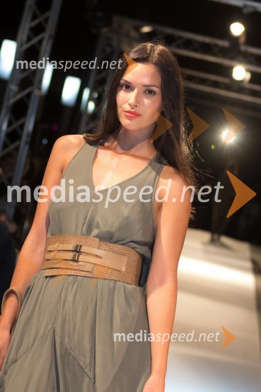 Manekenka, premiera kolekcije za poletje 2014 avstrijske modne znamke CallistiFashion Loves Party