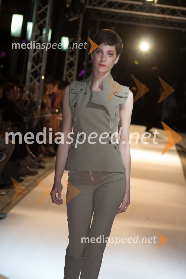 Manekenka, premiera kolekcije za poletje 2014 avstrijske modne znamke CallistiFashion Loves Party