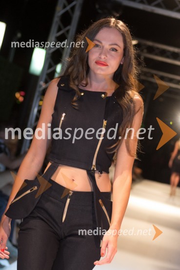 Iryna Osypenko Nemec, manekenka, premiera kolekcije za poletje 2014 avstrijske modne znamke CallistiFashion Loves Party