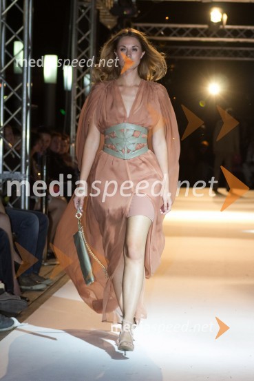 Manekenka, premiera kolekcije za poletje 2014 avstrijske modne znamke CallistiFashion Loves Party