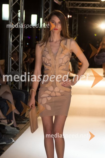 Manekenka, premiera kolekcije za poletje 2014 avstrijske modne znamke CallistiFashion Loves Party