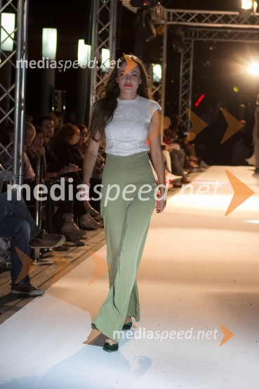 Iryna Osypenko Nemec, manekenka;&nbsp;predstavitev kolekcije italijanske oblikovalke Marte Ferri za poletje 2013Fashion Loves Party