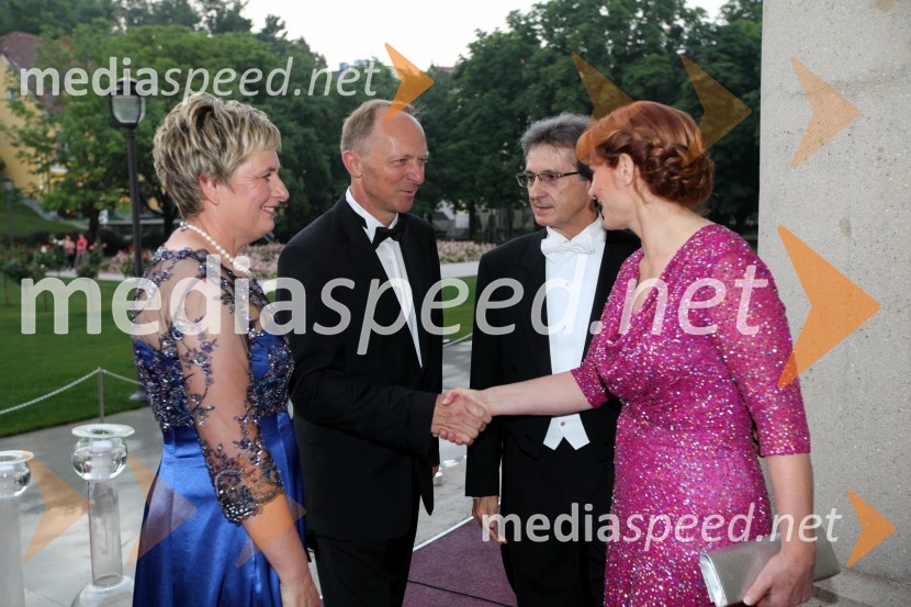 ...; ...;  Franci Križan, Rotary Club Ljubljana Emona; soproga BiserkaAnin ples 2013