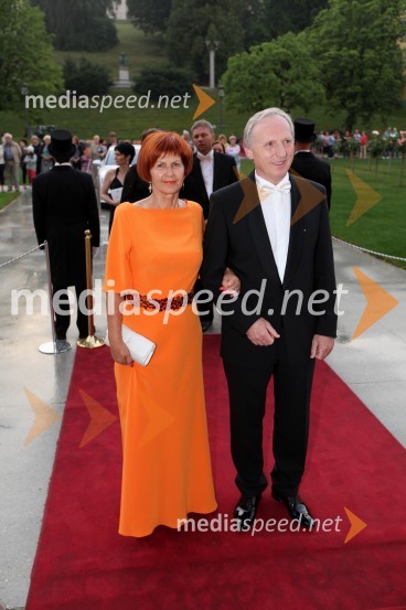 Sonja Zorn; soprog Otmar Zorn, guverner Rotary distrikta 1910Anin ples 2013