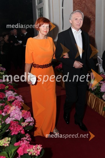 Sonja Zorn; soprog Otmar Zorn, guverner Rotary distrikta 1910Anin ples 2013