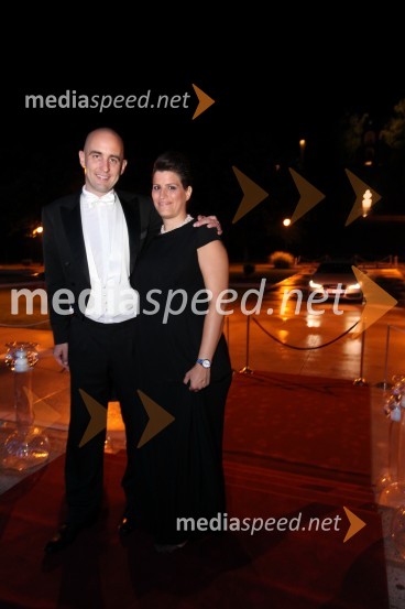 Jožko Križan; soproga SanjaAnin ples 2013