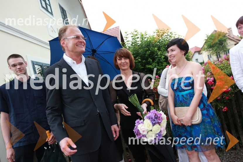 Janez Škrabec, direktor podjetja Riko d.o.o.; ...Janez Škrabec srečal Abrahama