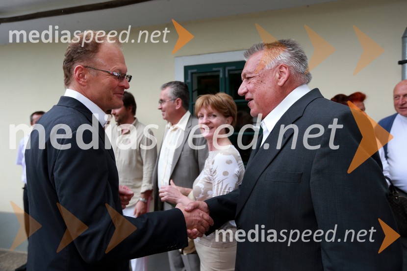 Janez Škrabec, direktor podjetja Riko d.o.o.; ...Janez Škrabec srečal Abrahama