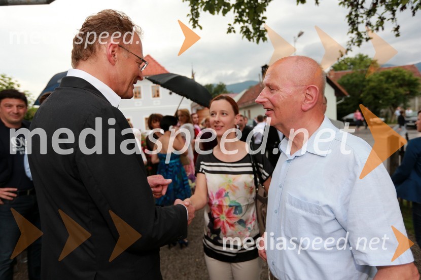 Janez Škrabec, direktor podjetja Riko d.o.o.; ...; ...Janez Škrabec srečal Abrahama